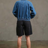 Washed Denim Bomber Jacket