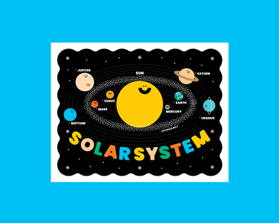 Solar System Art Print