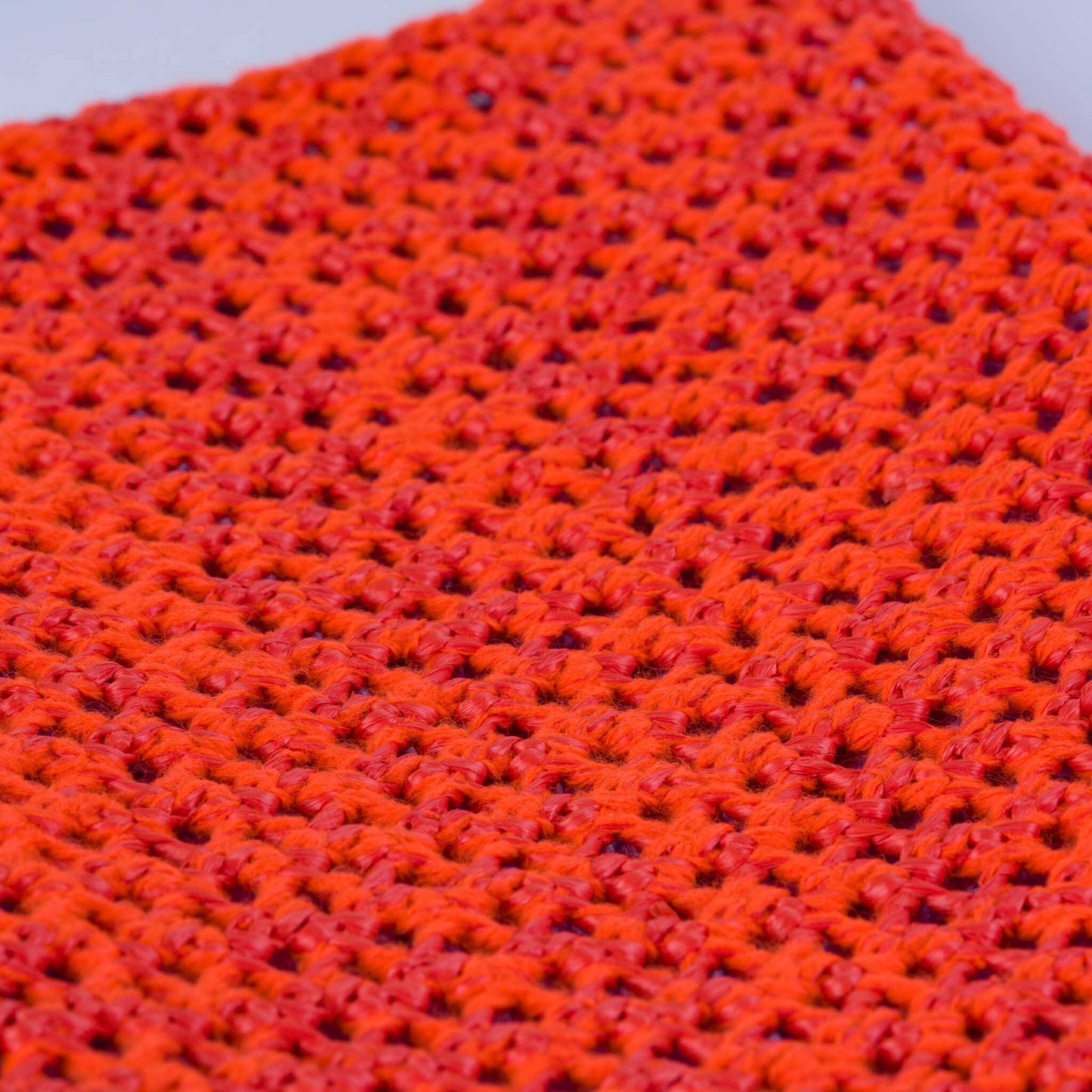 Raffia Zip Pouch