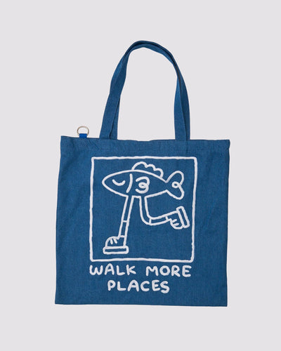 WALK MORE PLACES Tote Bag