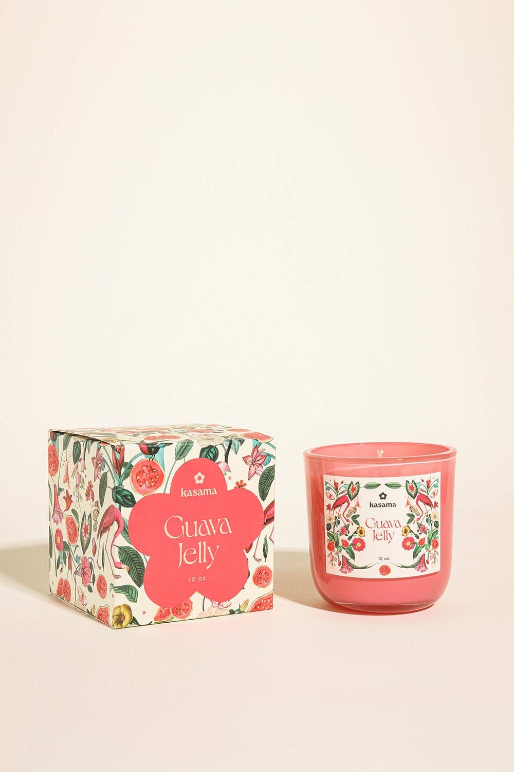 Guava Jelly Soy Wax Candle 12oz.