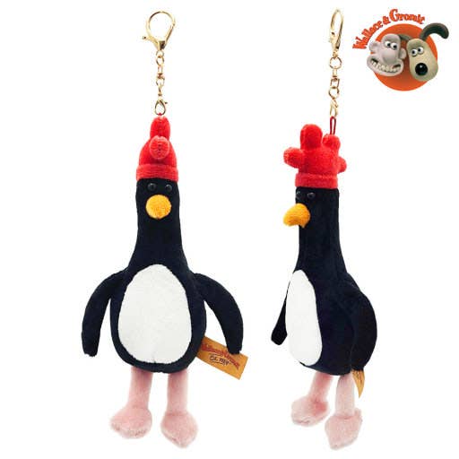 Wallace & Gromit Plush Keychain