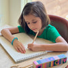 Wooden Pencil Box Colored Pencils - GEO LOVE