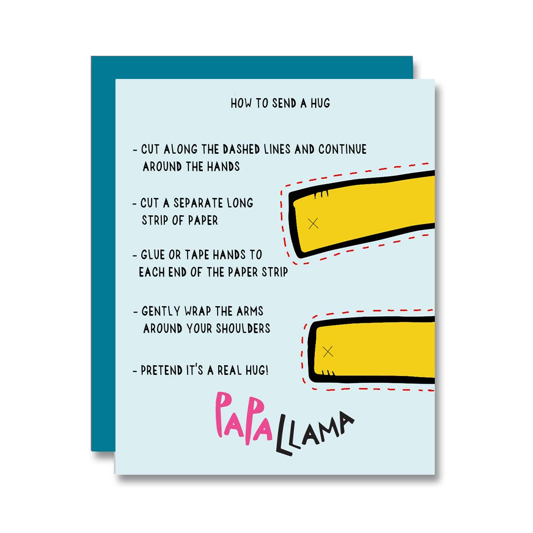 Sending A Hug Card
