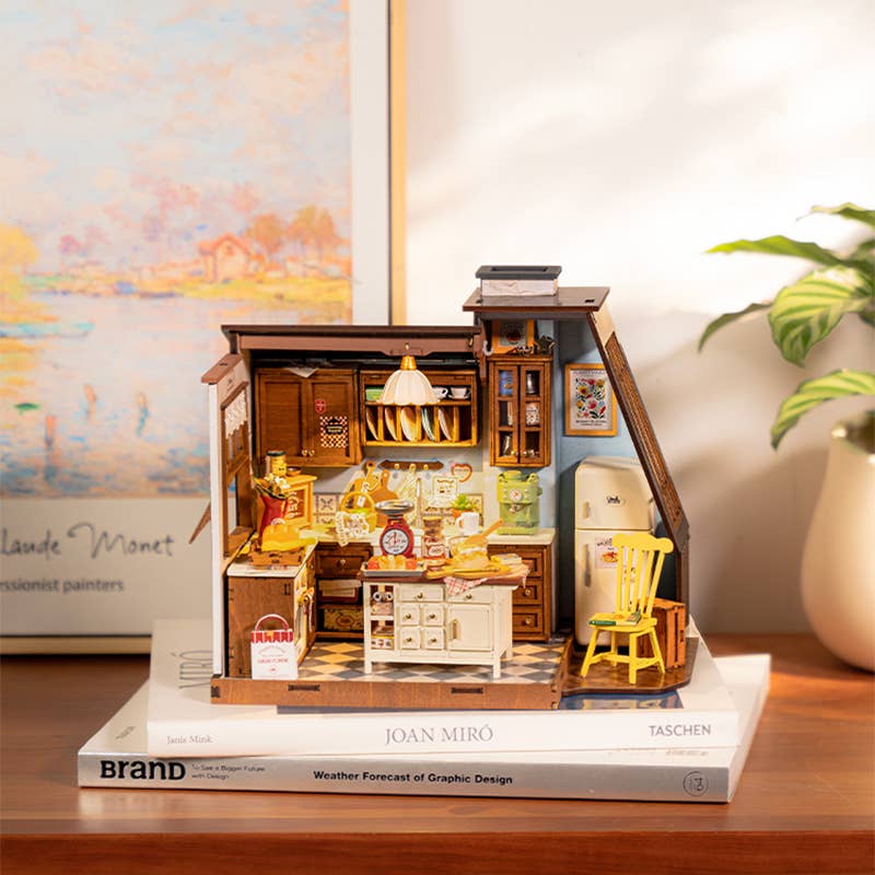 Baking Kitchen DIY Miniature House Kit