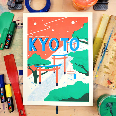 Kyoto Screen Print