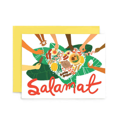Salamat (Thank You) Kamayan Feast Card