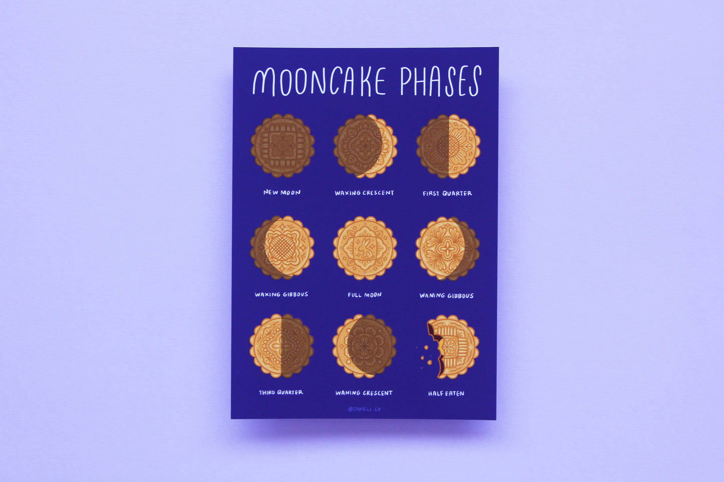 Mooncake Phases Art Print
