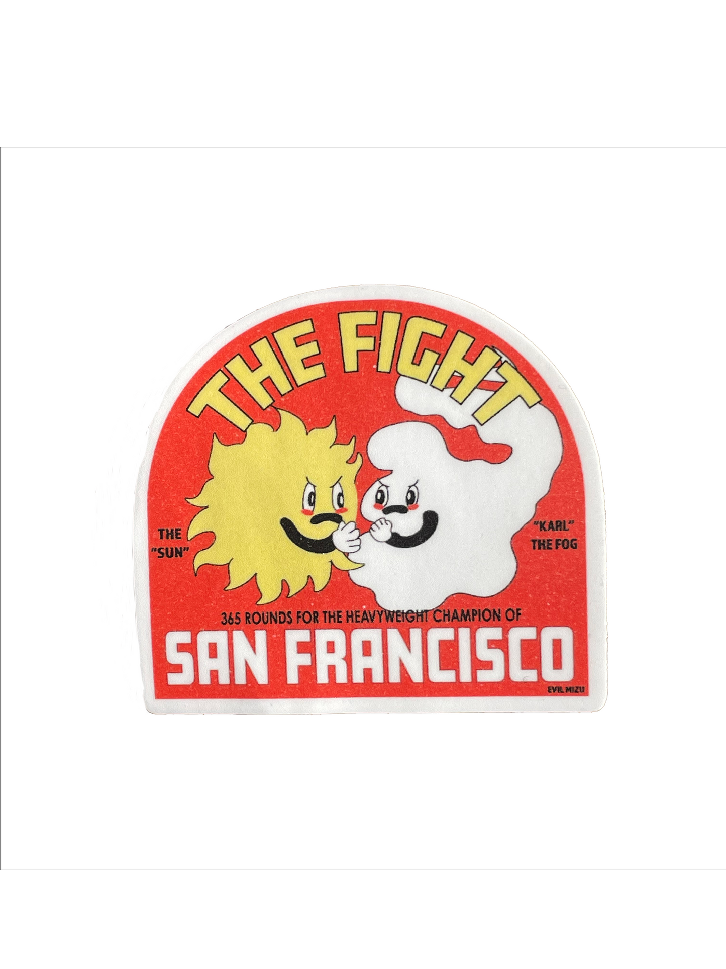 The Fight Sticker