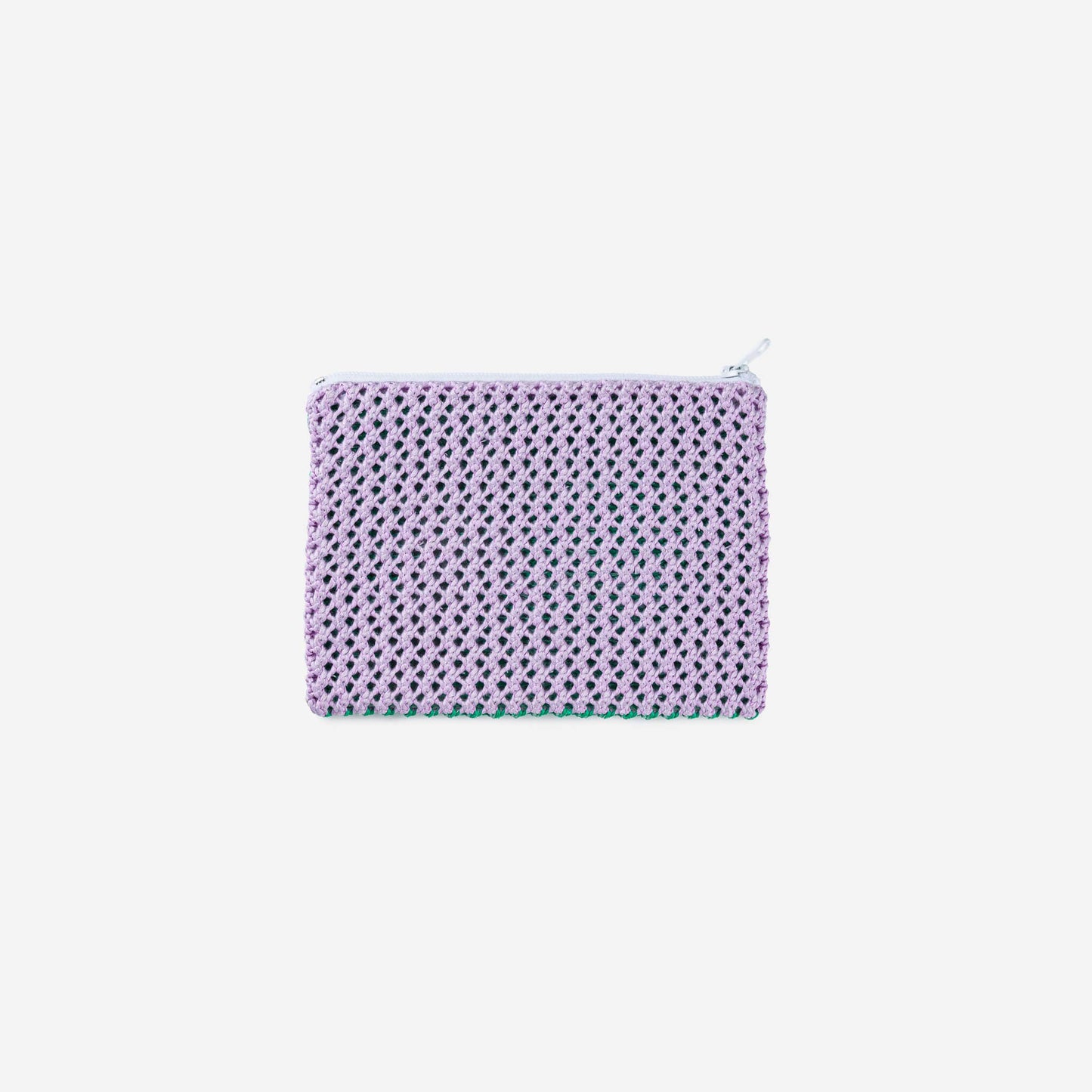 Raffia Zip Pouch