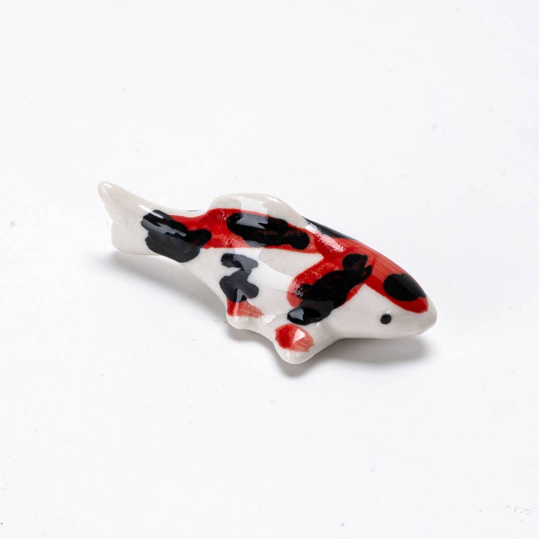 Sanke Koi Fish Chopstick Holder