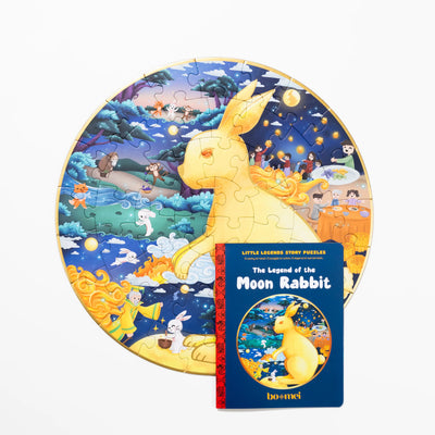 The Legend of the Moon Rabbit Story Puzzle