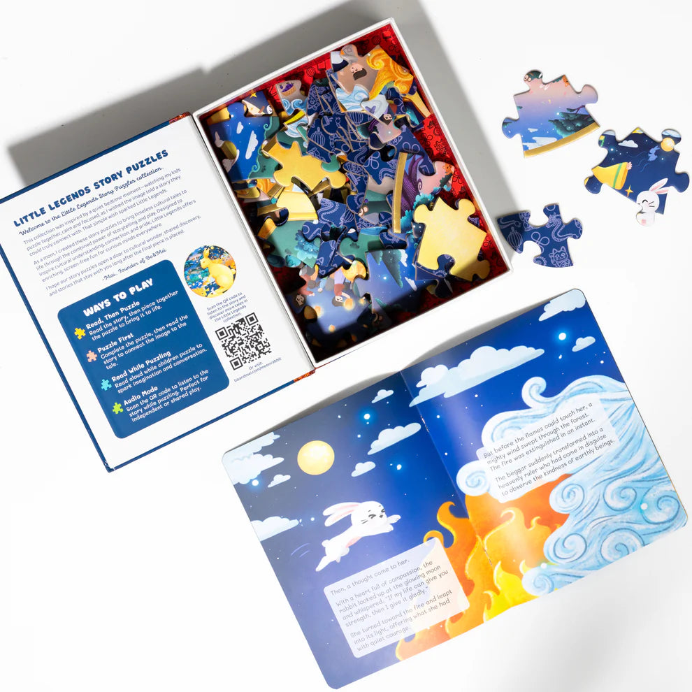 The Legend of the Moon Rabbit Story Puzzle