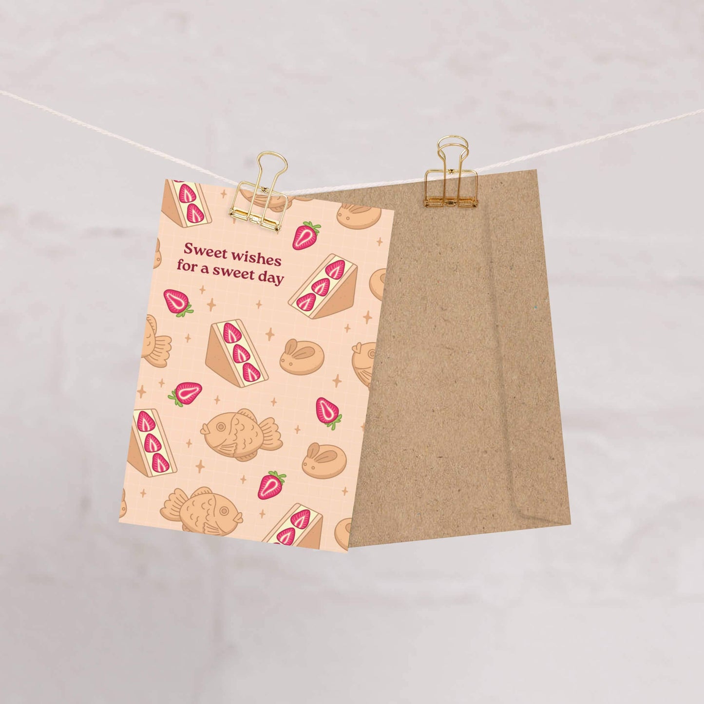 Sweet Dessert Birthday Card
