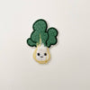 Bok Choy Chenille Stick-On Patch