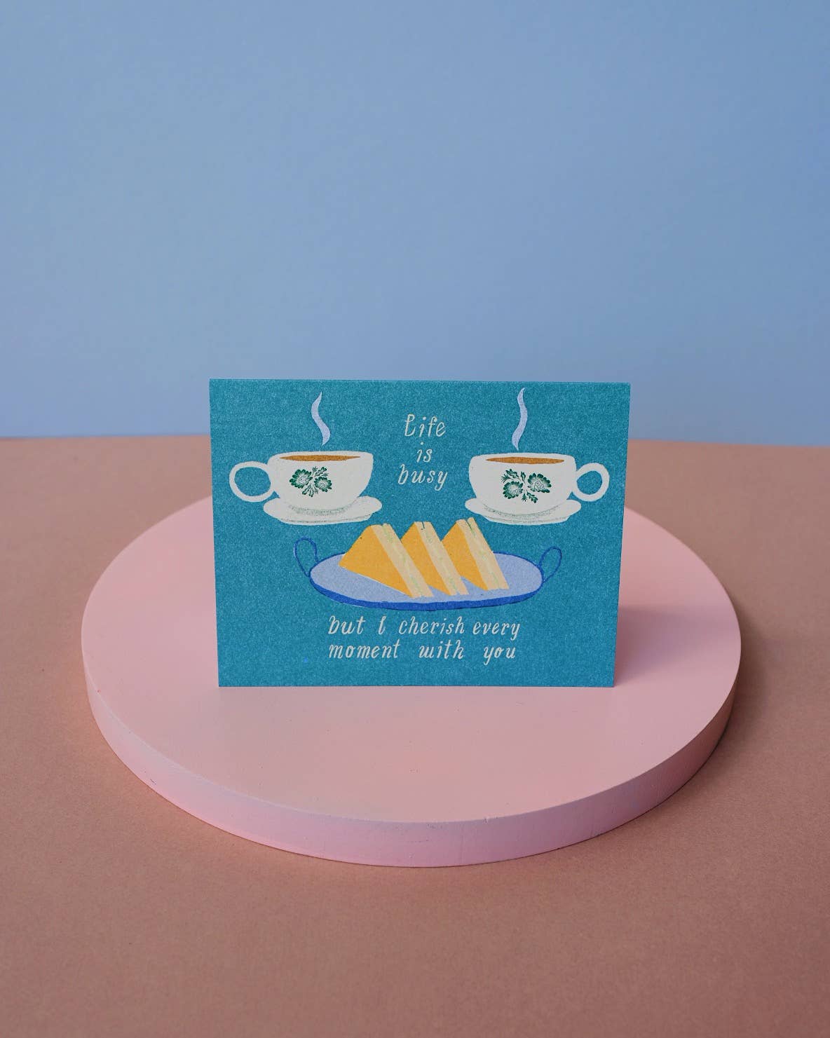 Coffee and Kaya Toast Moment Card