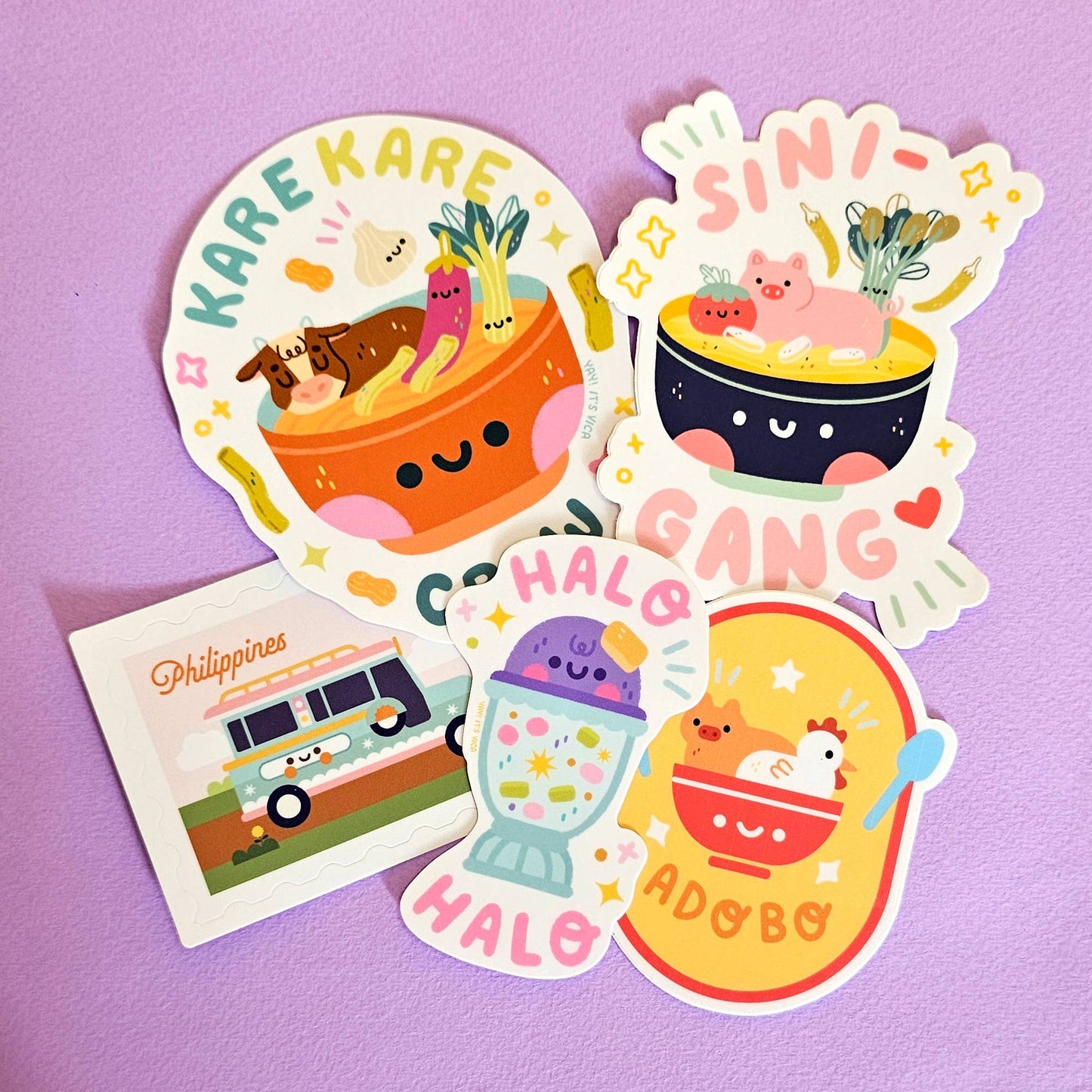 Halo Halo Sticker