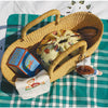 Oxford Cotton Insulated Lunch Pouch