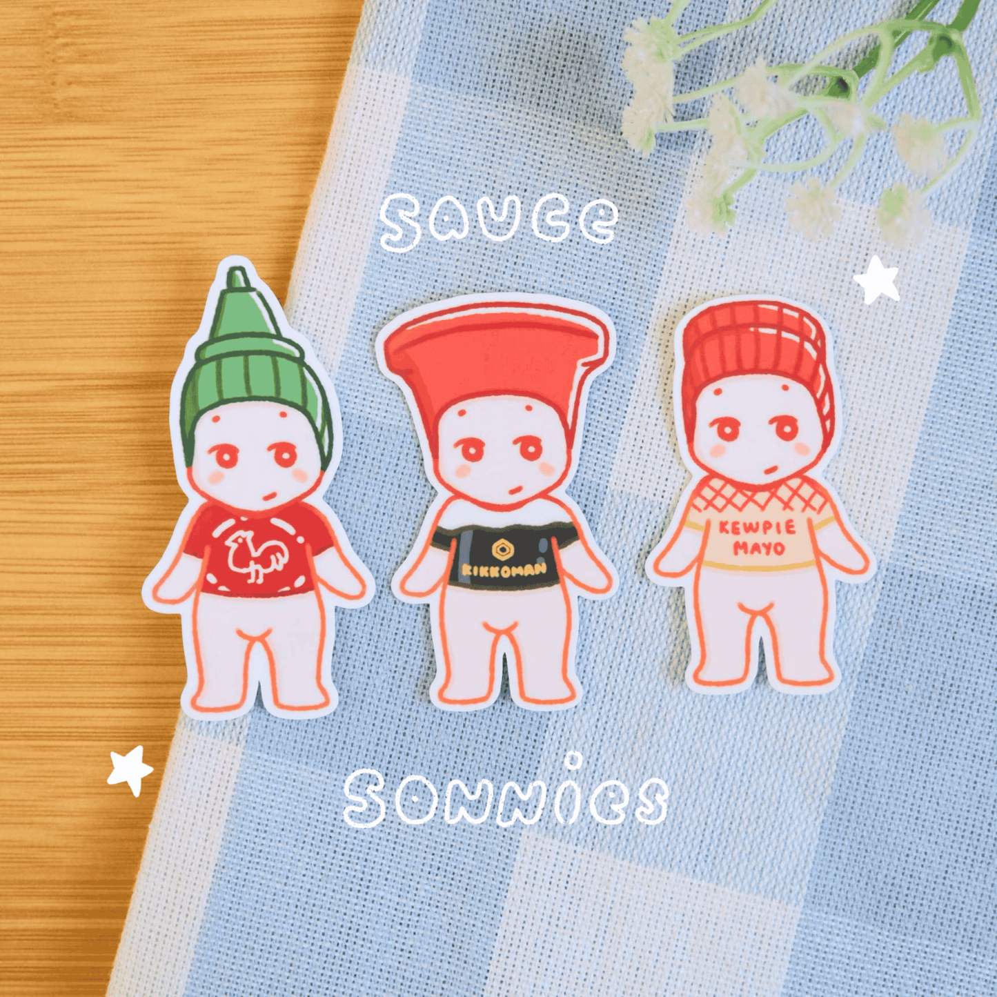 Angel Asian Sauce Stickers