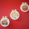 Food Set Triple Cross Stitch Box