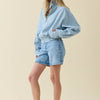 Minimal Stand Collar Zip Jacket