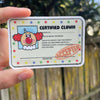 Clown Ceritficate Sticker