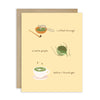 Sifted a Latte People Greeting Card
