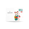 Lucky Cat Mother's Day Card