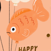 BIRTHDAY BALLOONS - Birthday Card
