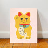 Lucky Cat Art Print