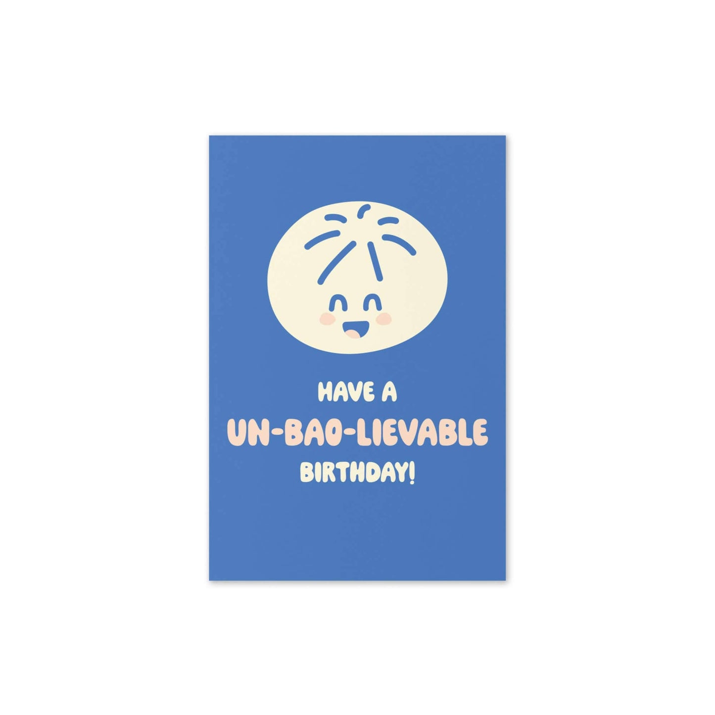 Un-Bao-lieveable Birthday Card