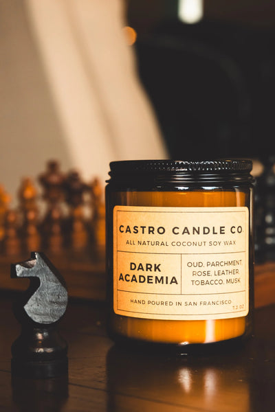 Dark Academia Candle