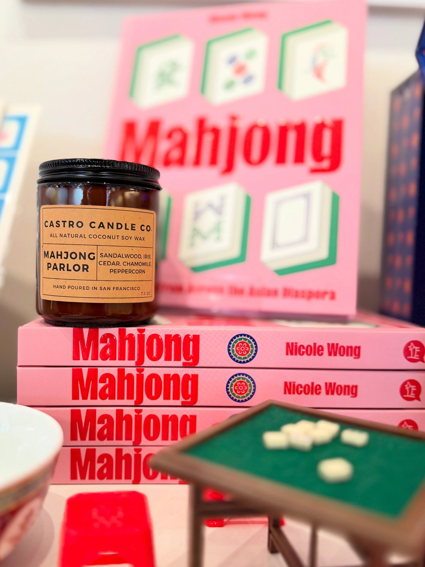Mahjong Parlor Candle