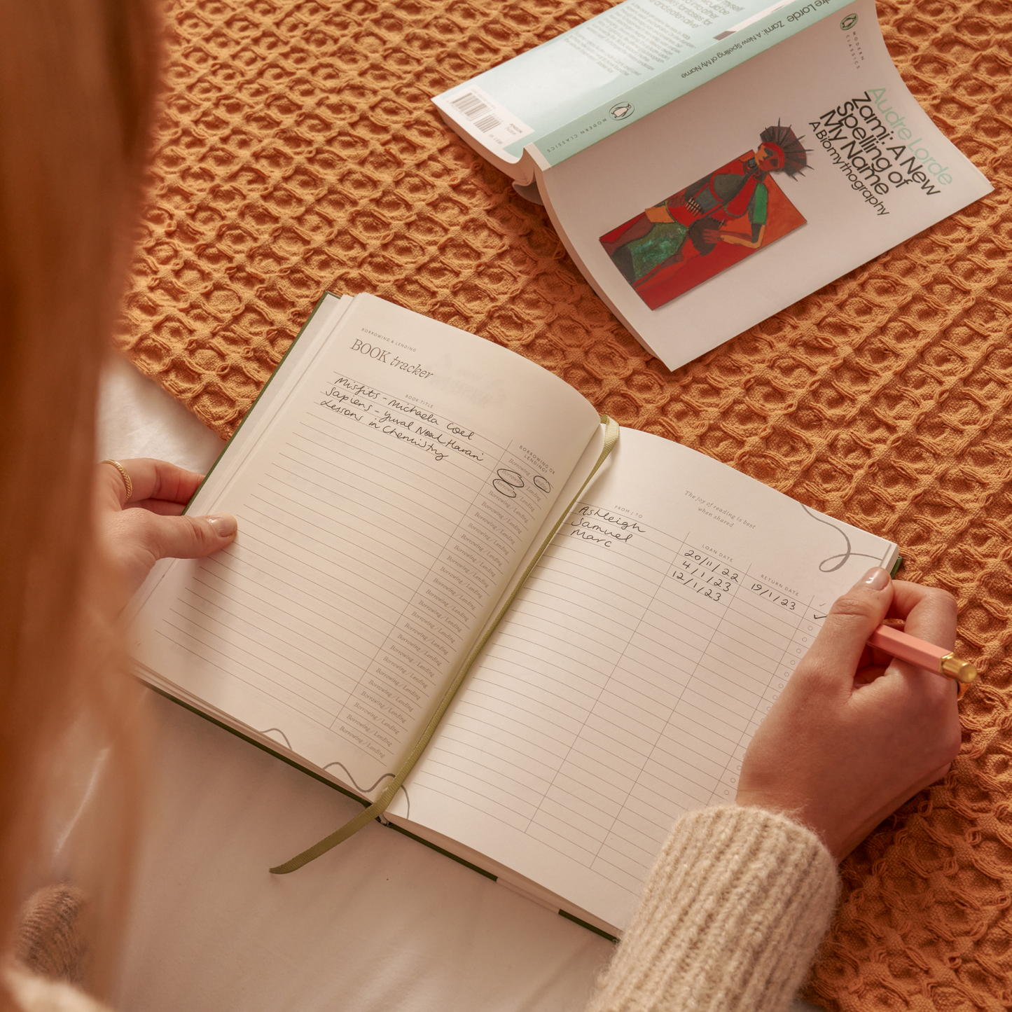 Guided Reading Journal,Hardcover- Minhwa