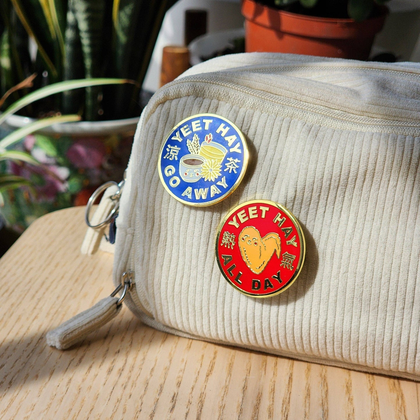 Yeet Hay All Day Enamel Pin