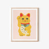 Lucky Cat Art Print