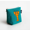 Embroidered Boat Pouch
