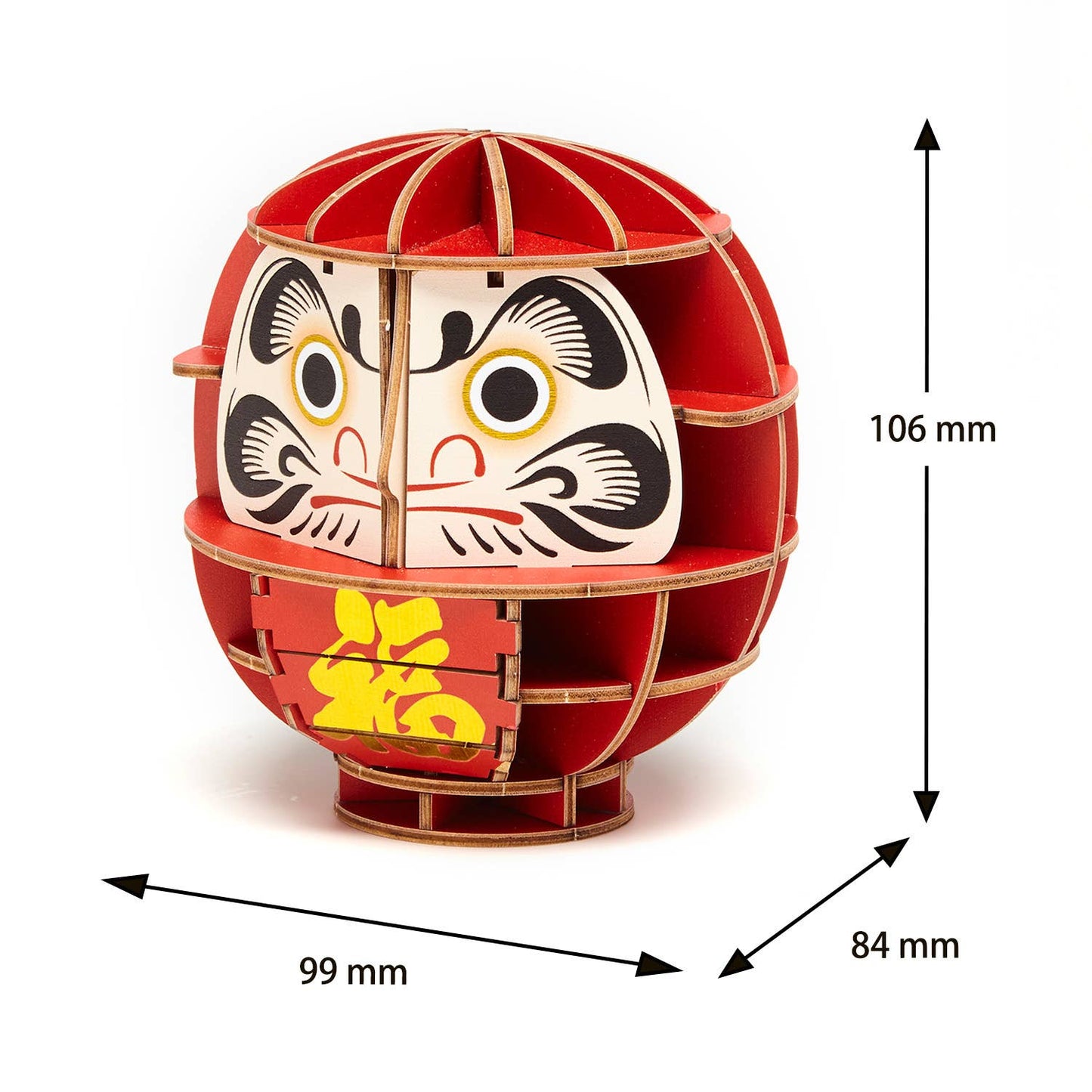 Daruma Wooden 3D Puzzle Kit