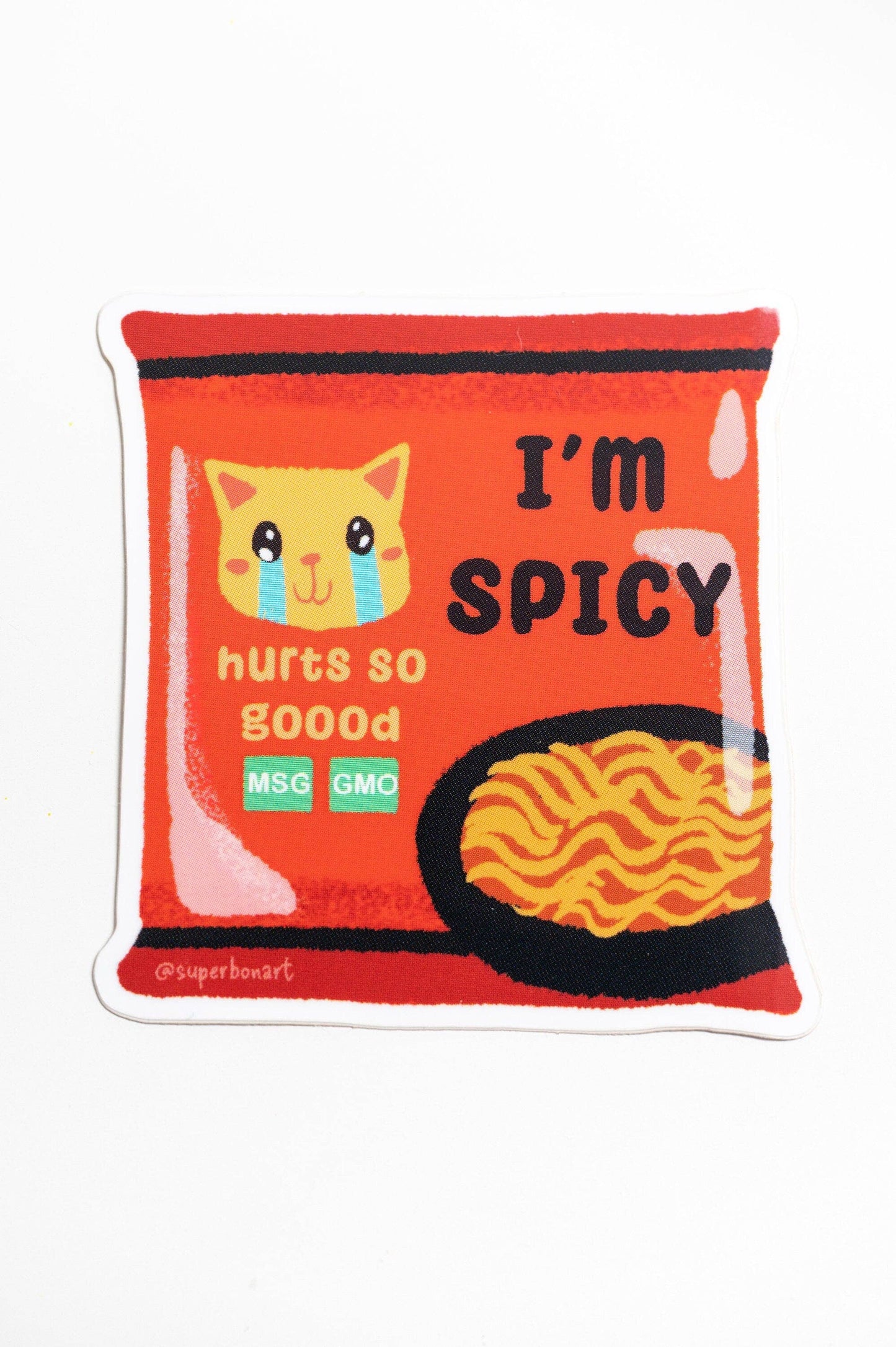 I'm Spicy Vinyl Sticker