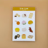 Dim Sum Sticker Sheet