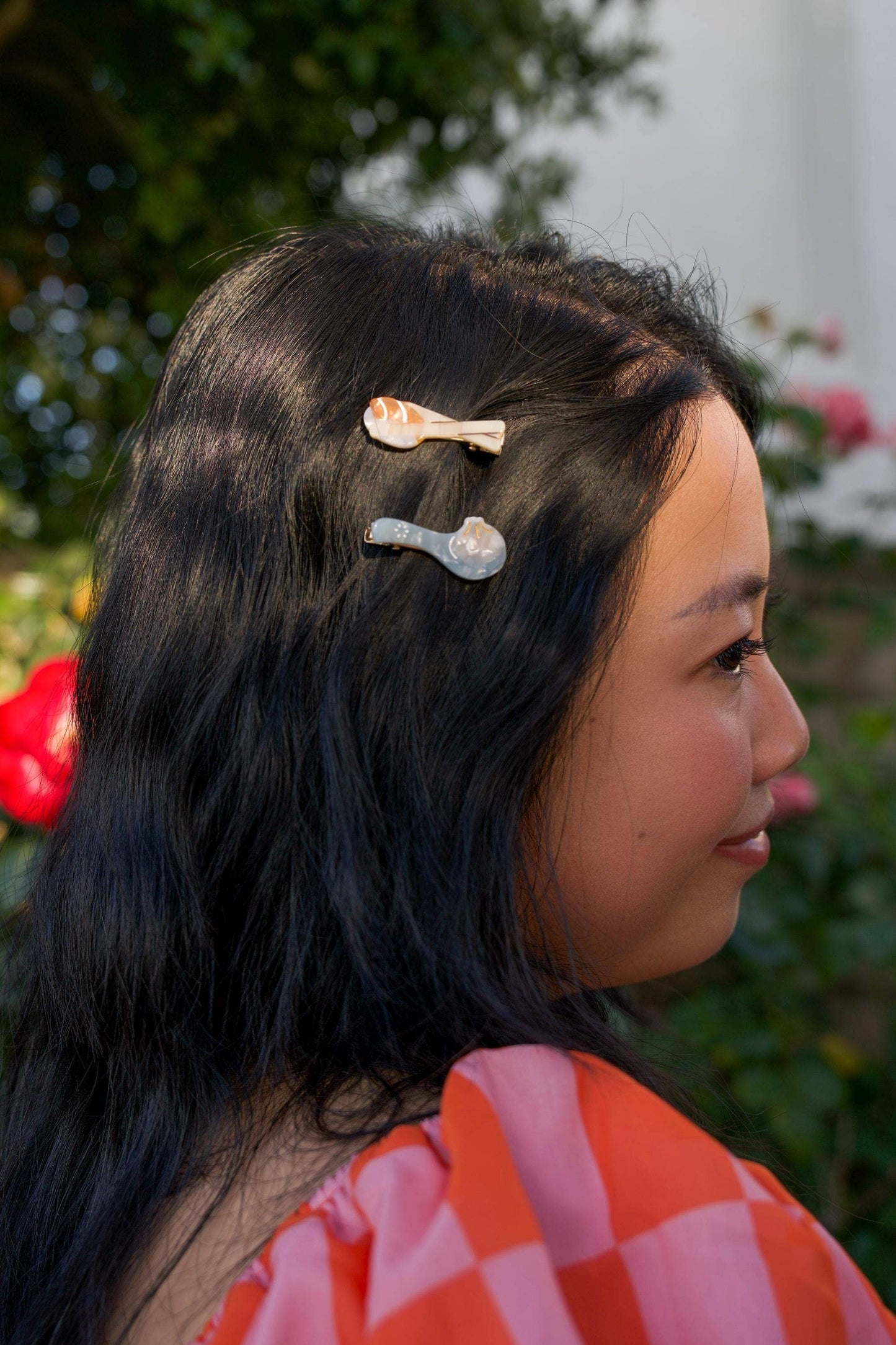 Mini Dim Sum Sushi Hair Clip Set