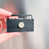 Retro Mini Cassette Tape Player Fridge Magnet, Black