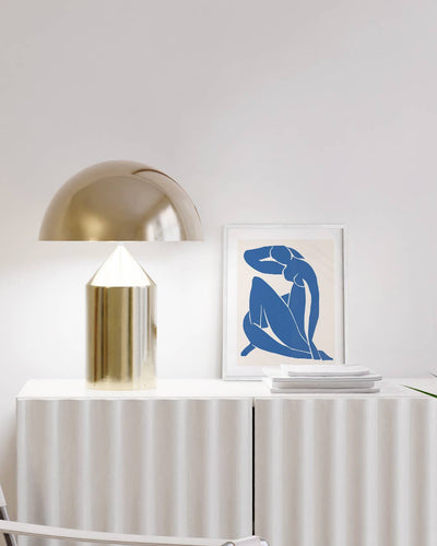 White Natural Oak Wood Frame