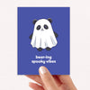 Bear-ing Spooky Panda Vibes Halloween Card