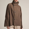 Reversible Plaid Button Jacket