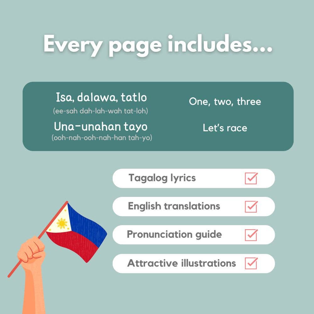 I Love to Sing in Tagalog: Children's Songs