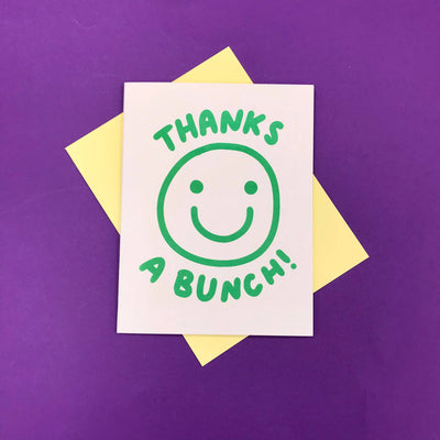 Thanks A Bunch :) Greeting Card