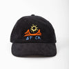 SF CA Cap - Black Corduroy