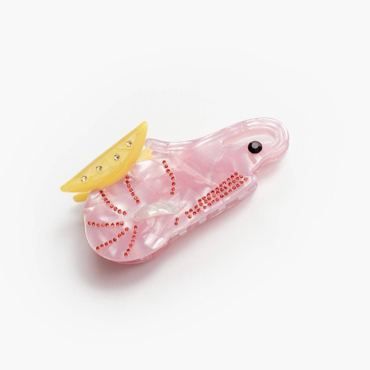 Shrimp Cocktail Hair Claw Clip