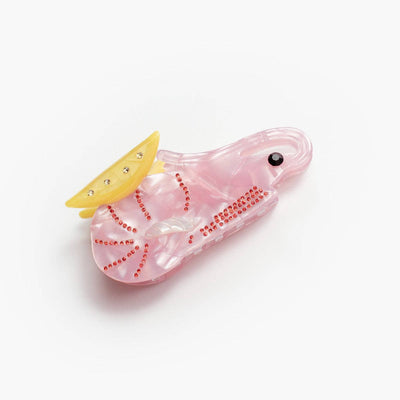 Shrimp Cocktail Hair Claw Clip